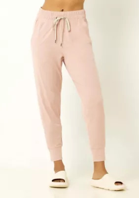 Single Stitch Women's Lightweight Drawstring Jogger, Pink, Medium | Belk