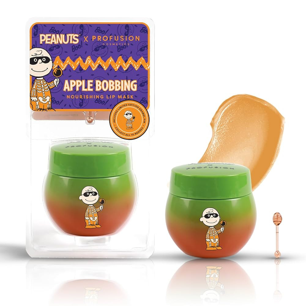 Profusion Cosmetics Peanuts Halloween Apple Bobbing Overnight Lip Mask, Moisturize and Nourish Li... | Amazon (US)