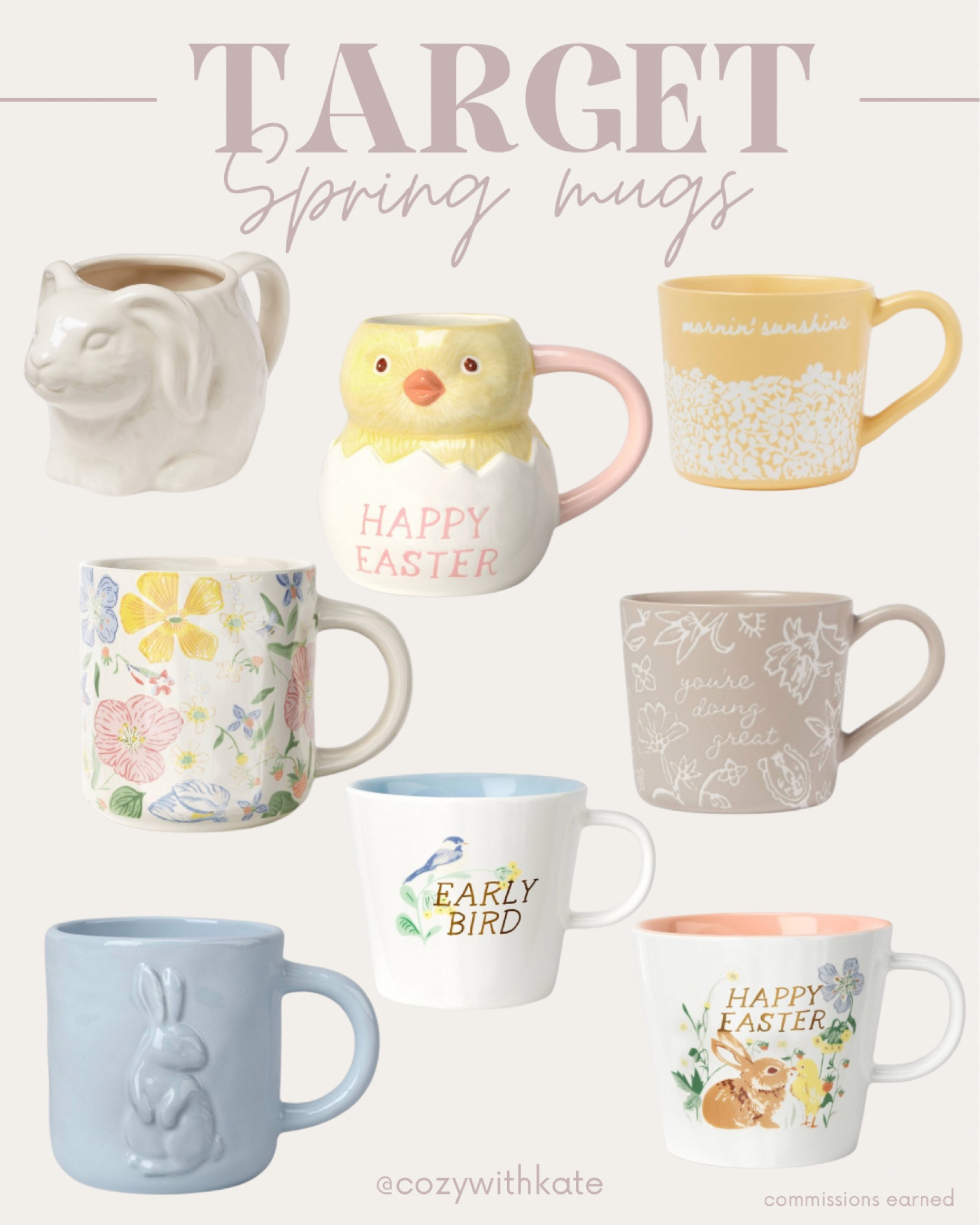 New spring mugs at target! 🐰

#LTKSpringSale #LTKfindsunder50 #LTKhome