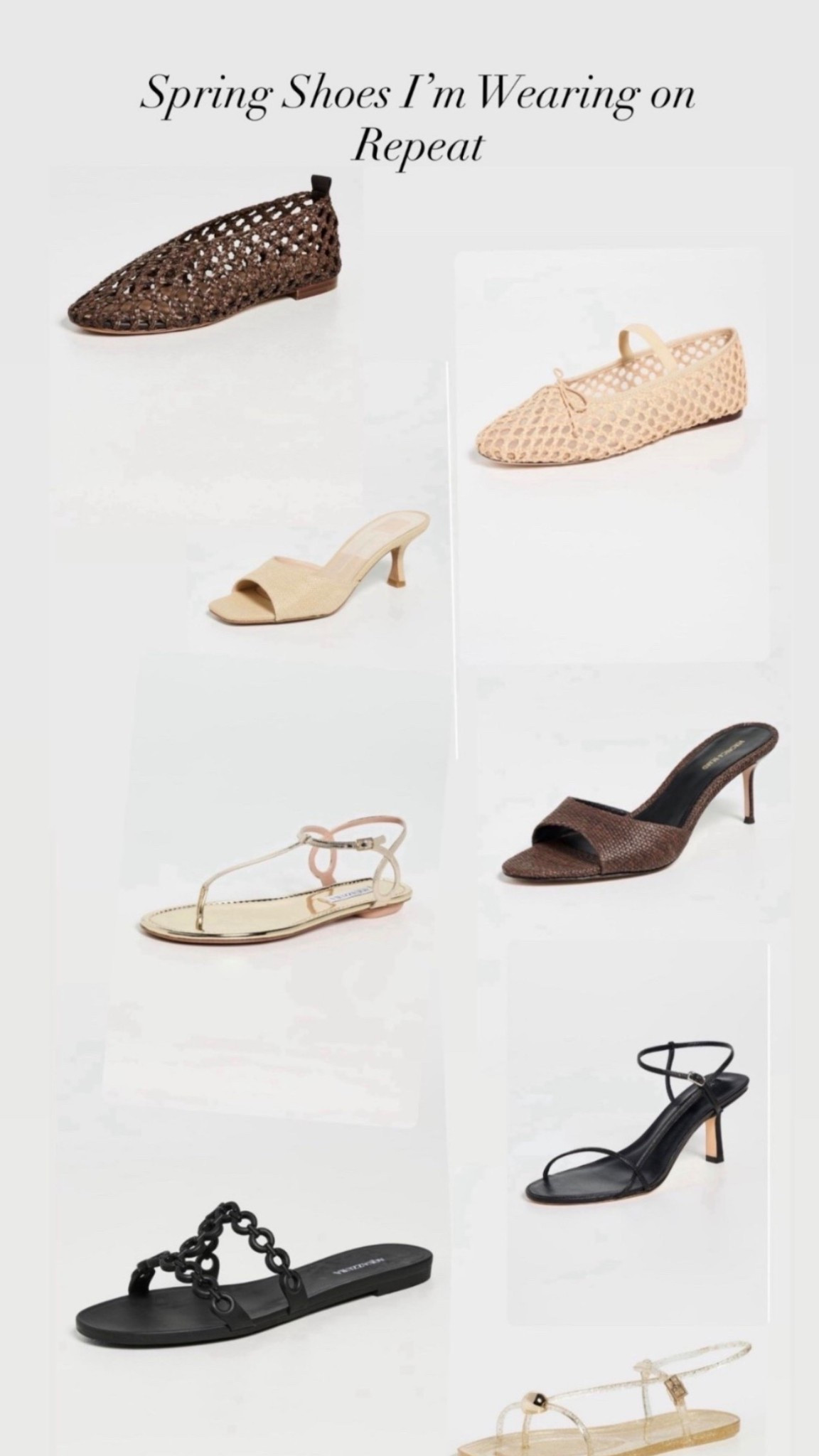 Spring shoes 

#LTKSeasonal