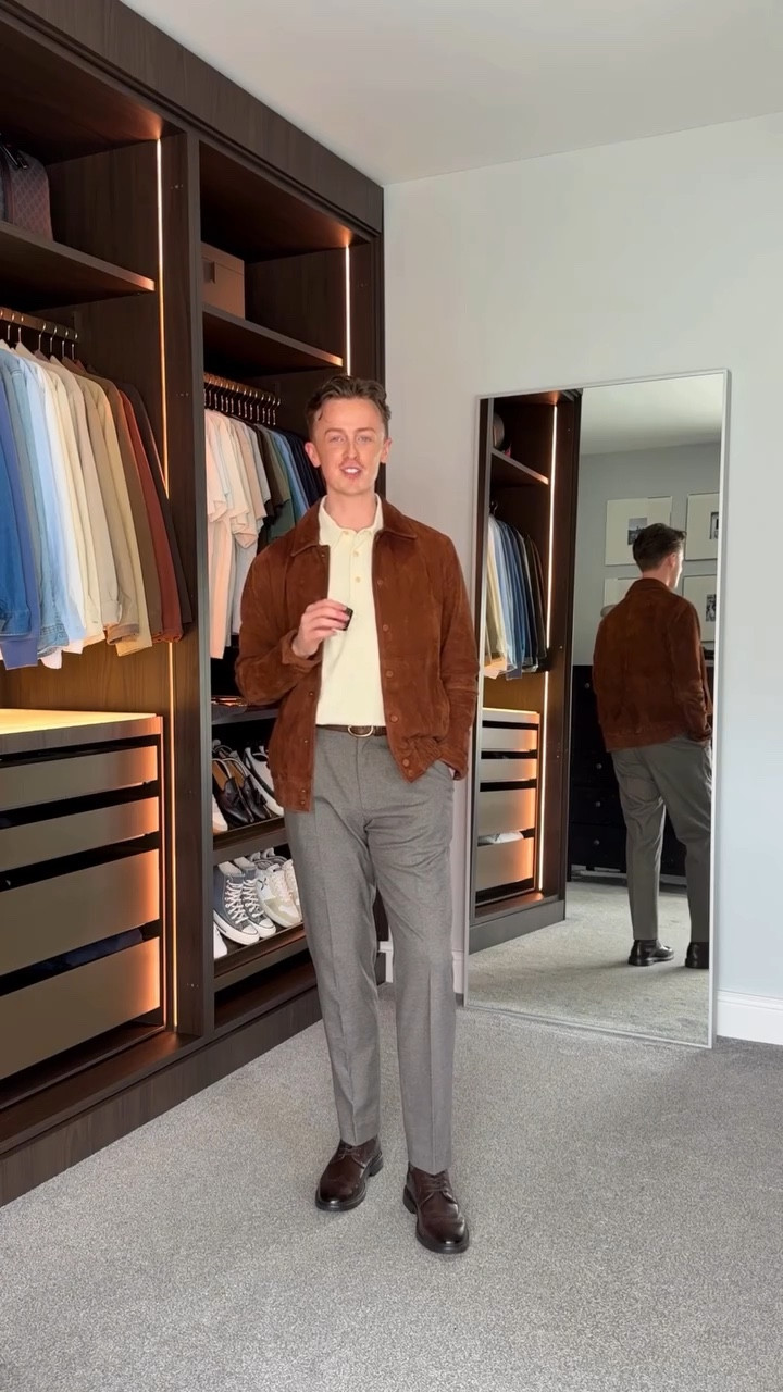 Smart Autumn outfit vibes 🍁
 
#mensfashion #octobreeditions #mands @victoriasqbelfast @marksandspencerman