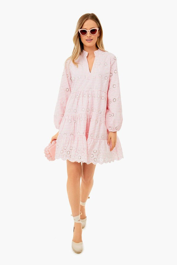 Pink Gingham Charlotte Dress | Tuckernuck (US)