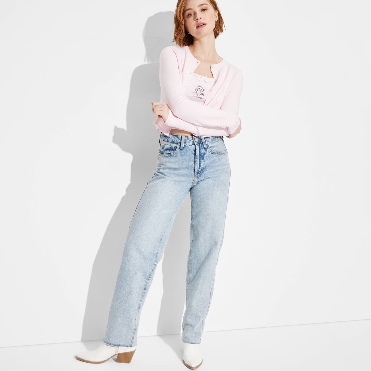 Women's High-Rise Straight Jeans - Wild Fable™ | Target