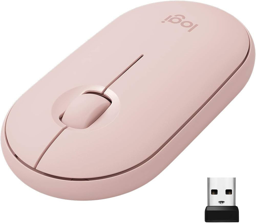 Logitech Pebble Wireless Mouse with Bluetooth or 2.4 GHz Receiver, Silent, Slim Computer Mouse wi... | Amazon (US)