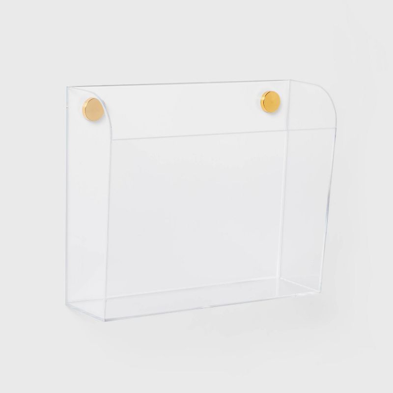 Acrylic Wall Pocket Clear - Project 62™ | Target