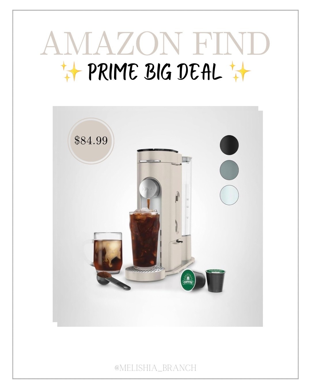 Prime Bod Deal Ninja single serve coffee maker 🙌🏾

#LTKSaleAlert #LTKU #LTKFindsUnder100