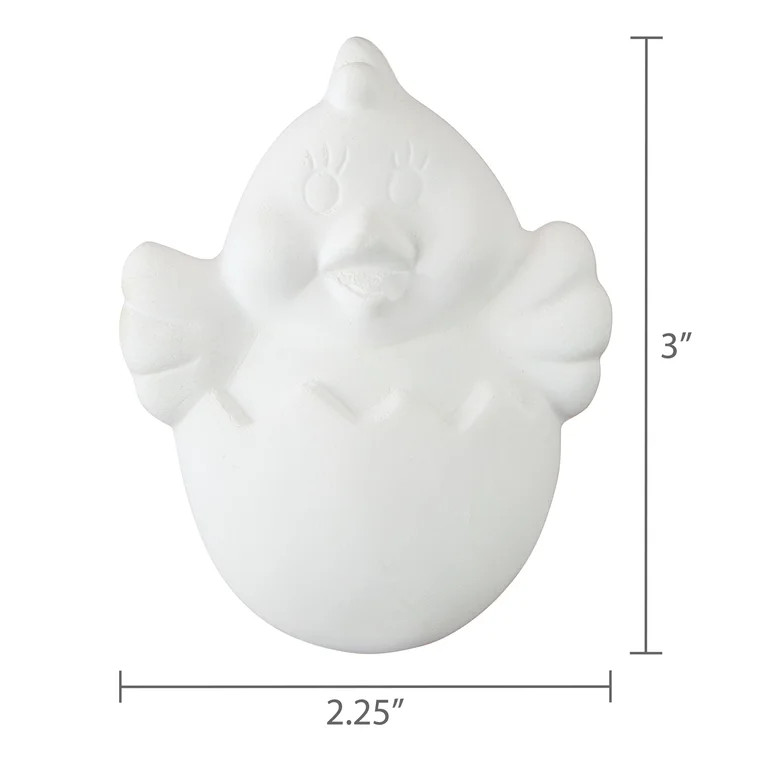 Paint Your Own Chick and Egg Figurines, Easter by Way To Celebrate | Walmart (US)