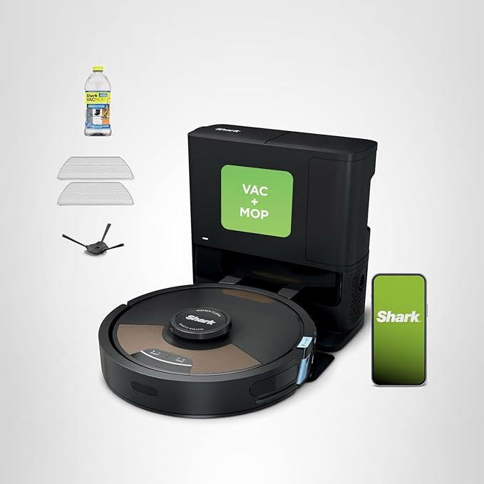 Shark Matrix Plus 2in1 Robot Vacuum & Mop with Sonic Mopping, Matrix Clean, Home Mapping, HEPA Ba... | Amazon (US)