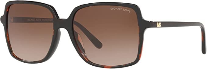 Michael Kors MK2098U 378113 Brown Tortoise Isle Of Palms Square Sunglasses Lens, Db127.18 New New... | Amazon (US)