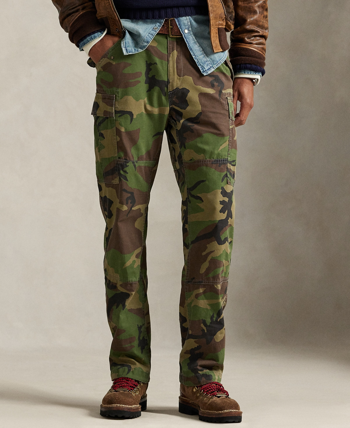 Polo Ralph Lauren Men's Classic Fit Camo Canvas Cargo Pants - Surplus Camo | Macy's