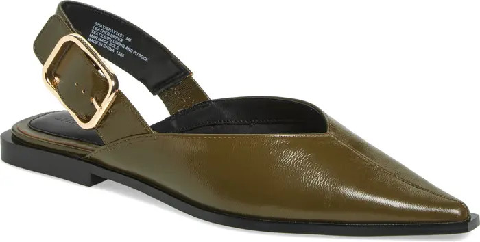 Shay Pointed Toe Slingback Flat (Women) | Nordstrom