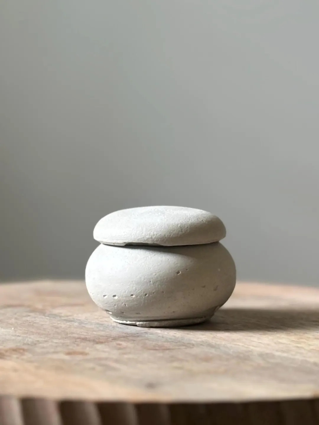 Jar With Lid Pebble Concrete Trinket Jar Lidded Jar Jewelry Dish Handmade Cement Trinket Dish Sma... | Etsy (US)