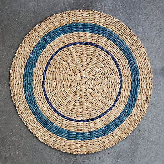 Striped Seagrass Charger | Terrain