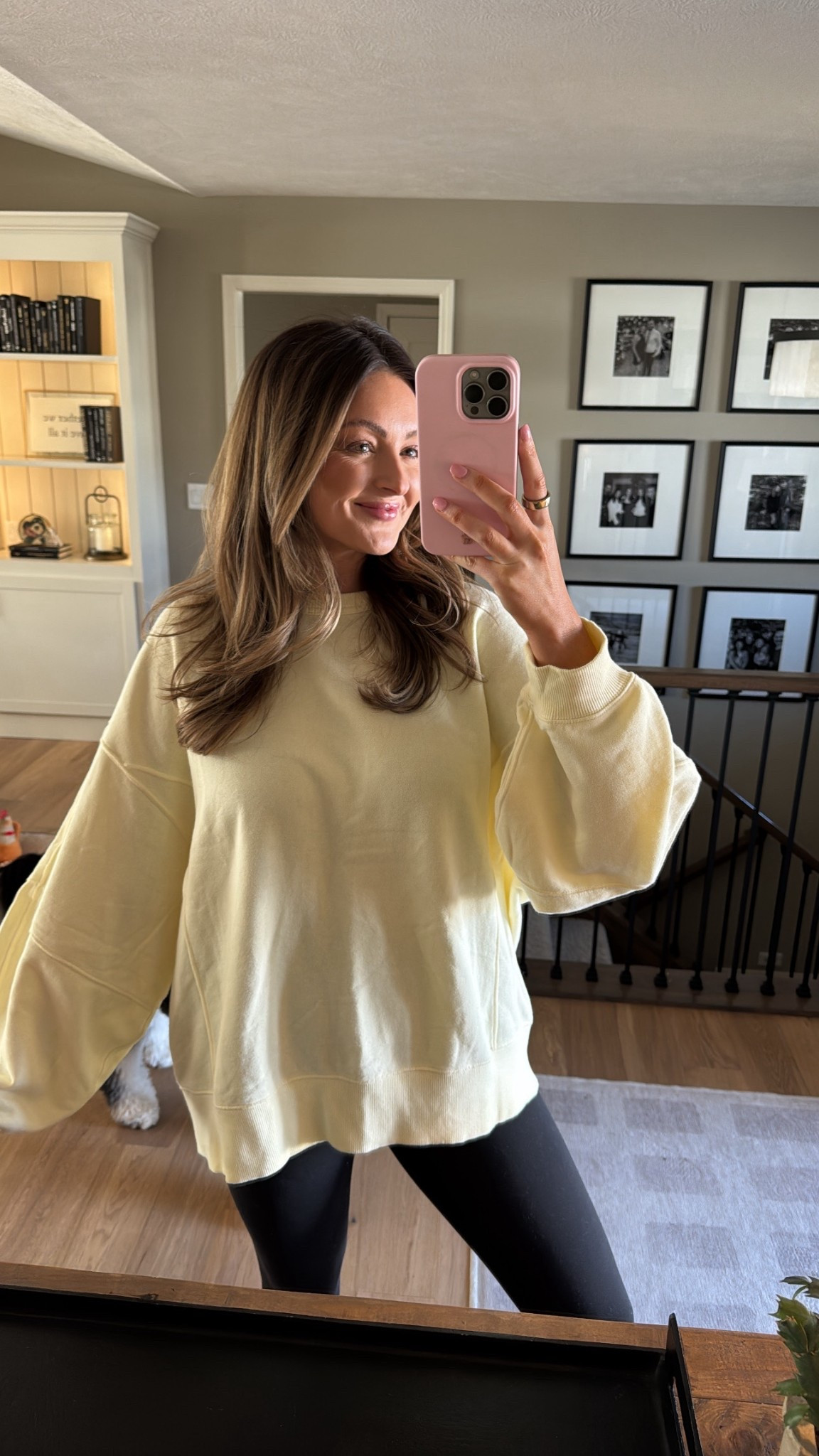 The cutest yellow sweatshirt from Aerie! 💛

#LTKootd #LTKSeasonal #LTKmomlife
