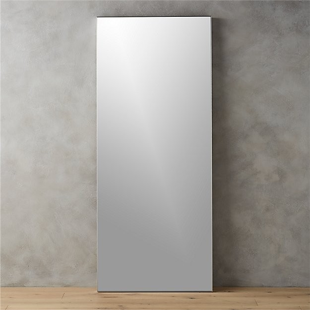 infinity 32"x76" floor mirror | CB2