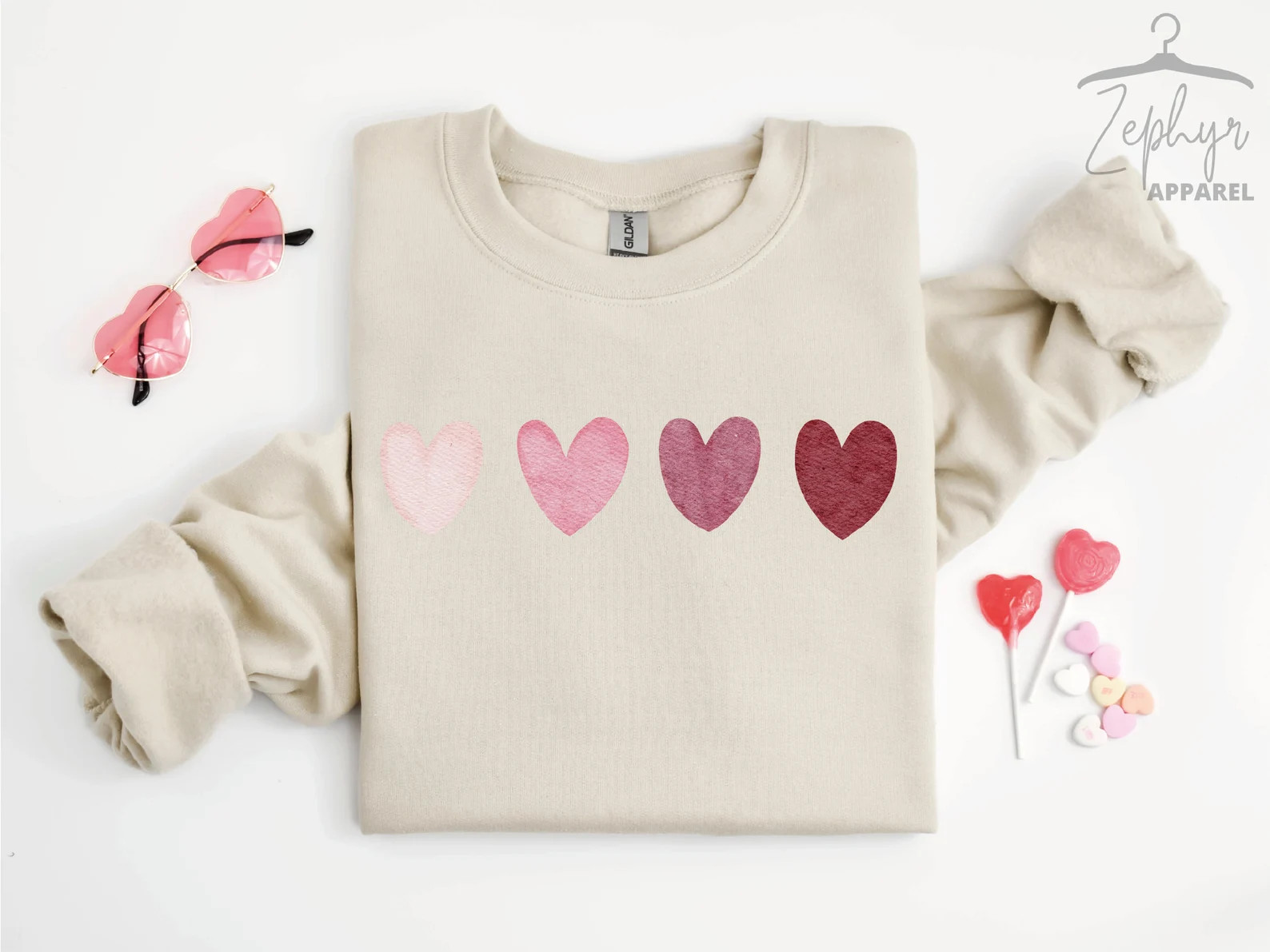 Valentine Heart Sweatshirt, Cute Valentine Sweatshirts, Valentine Sweatshirts, Vintage Valentine ... | Etsy (US)