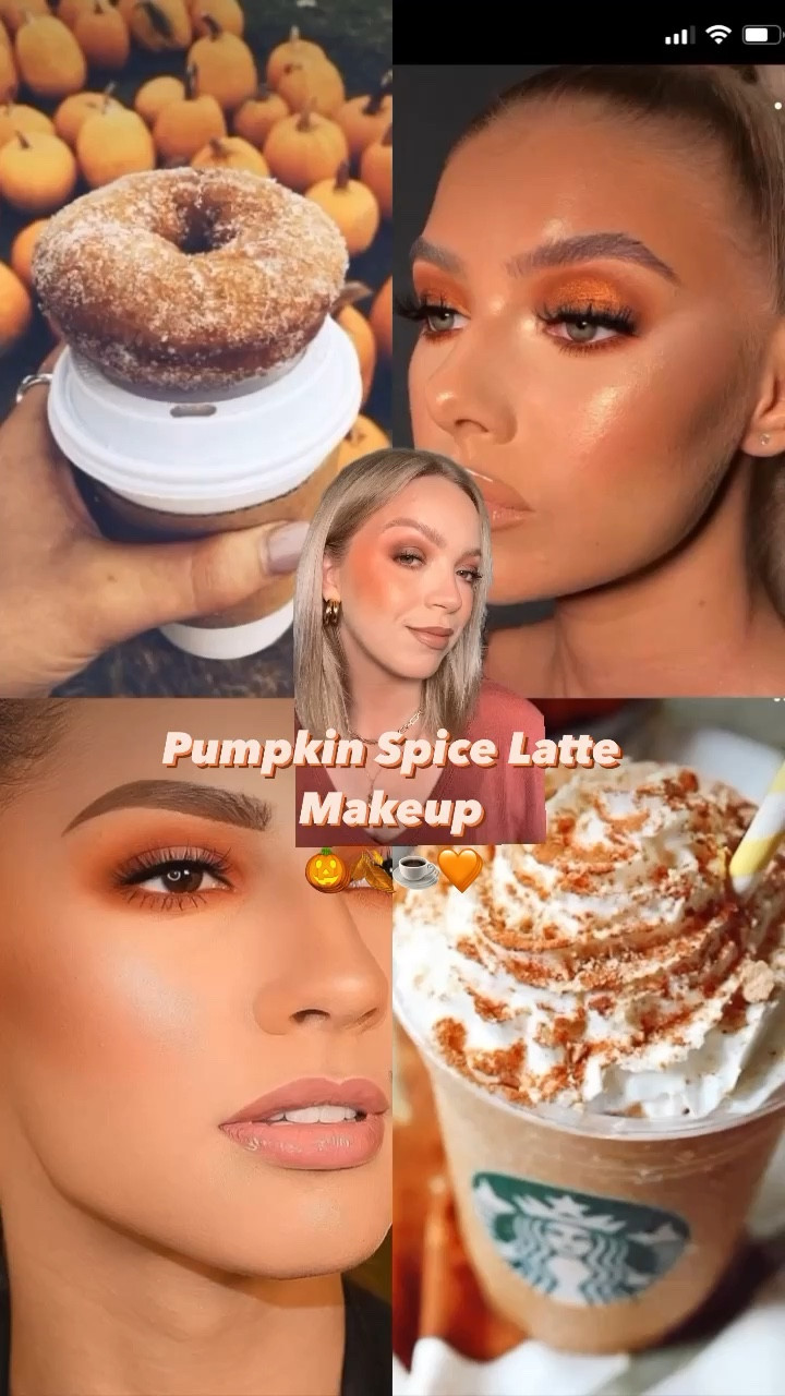 
Pumpkin Spice Latte makeup 🎃🍂☕️🧡 

Benefit cha cha tint, fan fest mascara - my go to mascara the last few weeks!! Holds a curl, volumizing and lengthening, and doesn’t flake or smudge 🫶🏻
Melt cosmetics golden hour cream blush light 
Sigma x Angela bright palette 
Jaclyn cosmetics tangerine pop blush, toasty lip liner 
Haus labs fire opal highlighter - I love using these as blush toppers ✨
Anastasia Beverly Hills praline lipstick 


Fall makeup, warm tone makeup, ,eyeshadow, makeup tutorial, 
Orange makeup, neutral lip, lip combo

#LTKHalloween #LTKbeauty #LTKSeasonal