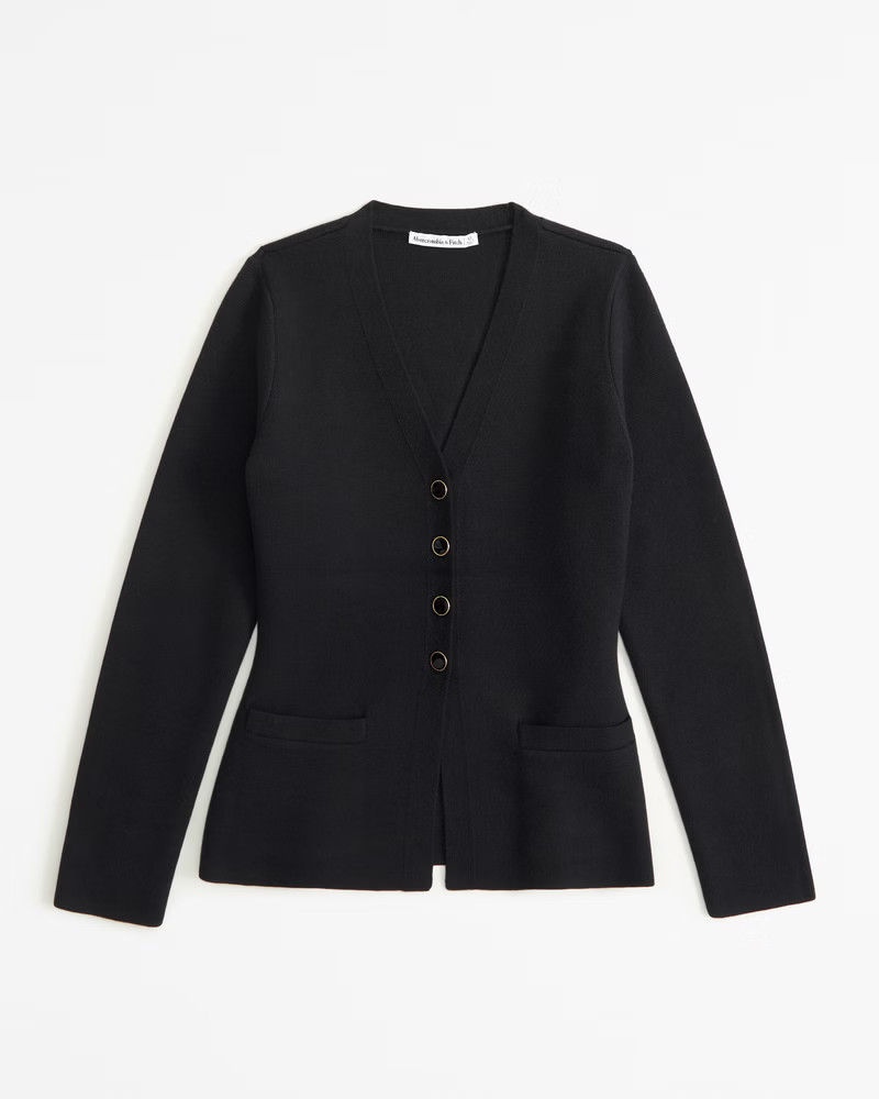 LuxeLoft Long-Length Cardigan | Abercrombie & Fitch (UK)