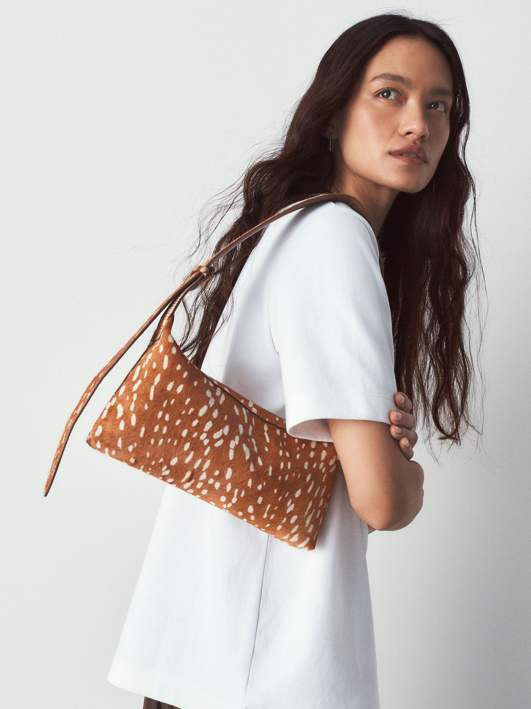 Leather Mini Shoulder Bag | Next US