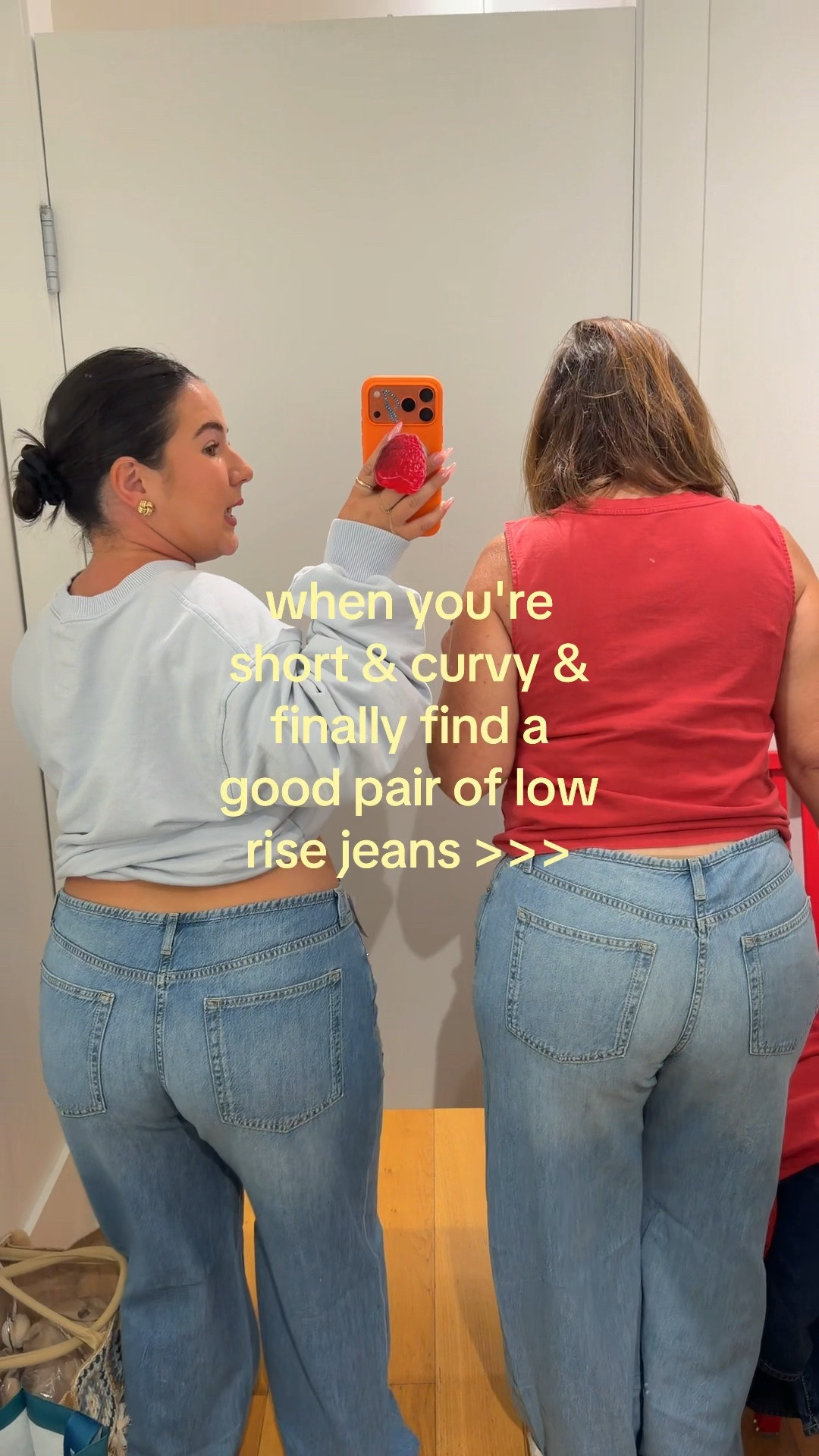 when you finally find a pair of true low rise jeans >>> 🤝👯‍♀️👖 // denim, gap jeans, midsize fashion

#LTKPetite #LTKootd