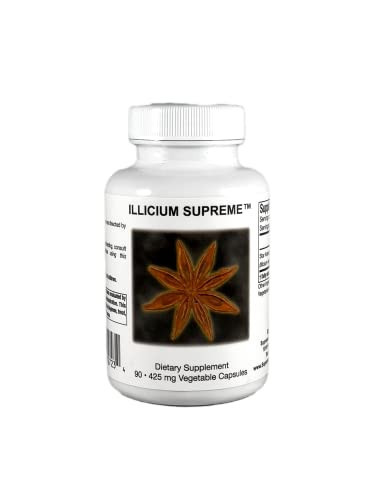 Supreme Nutrition Illicium, 90 Pure Star Anise Vegetarian Capsules | Amazon (US)