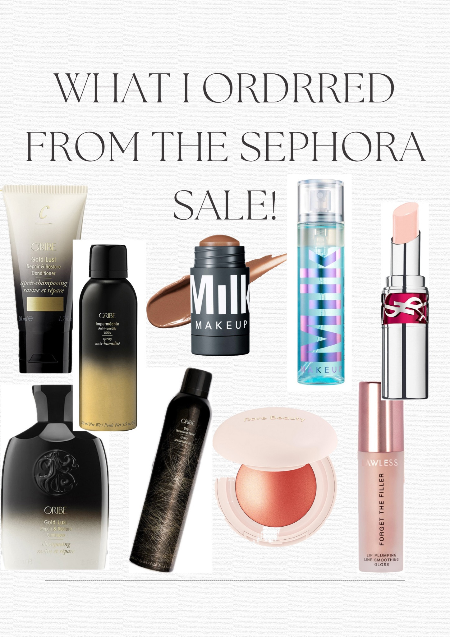 Sephora sale order!

#LTKxSephora #LTKsalealert #LTKbeauty