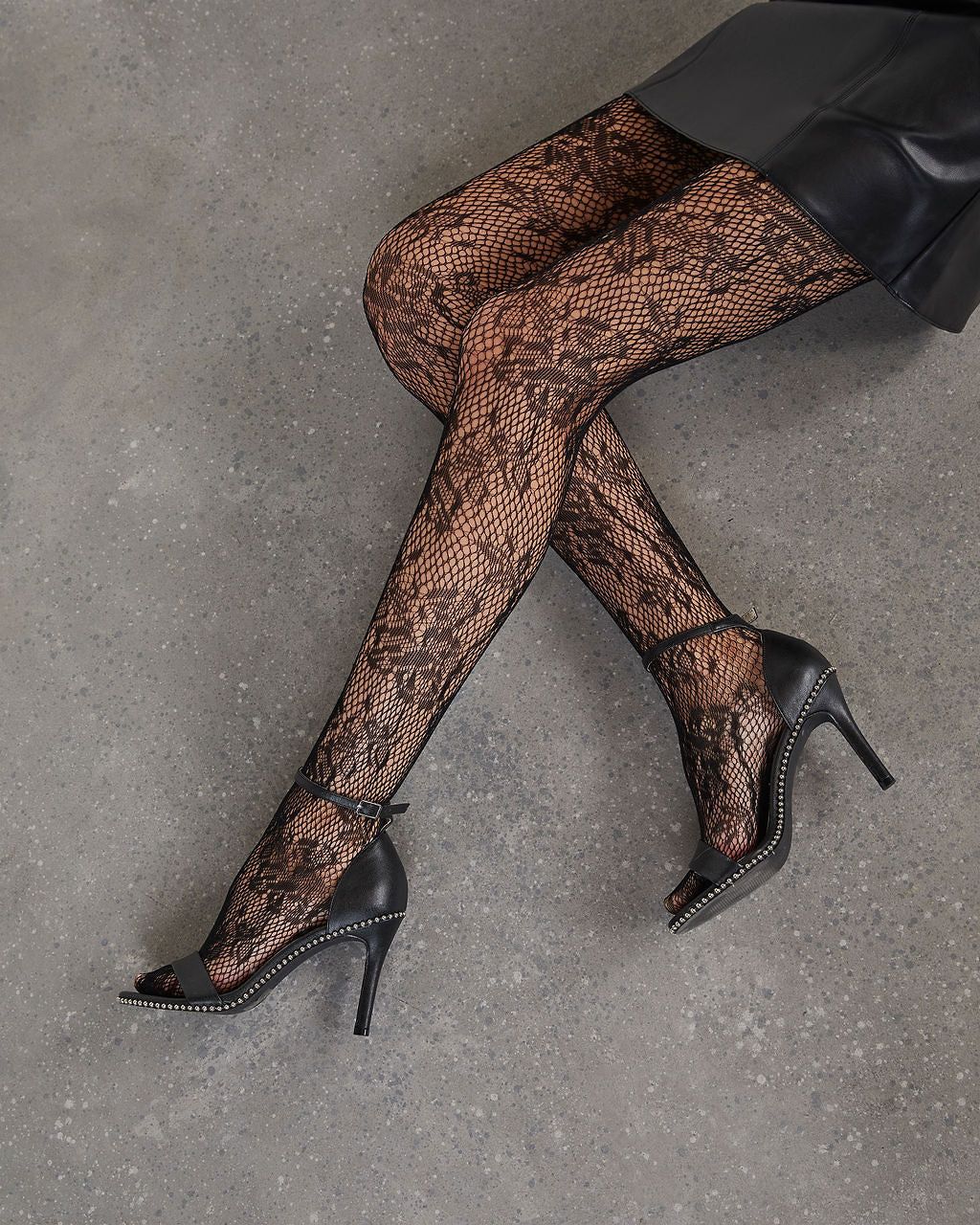 Rose Garden Fishnet Tights | VICI Collection
