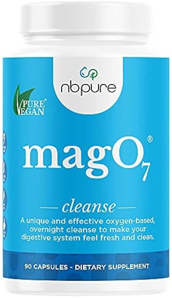 nbpure Mag O7 Oxygen Digestive System and Colon Cleanse and Detox Capsules, 90 Count | Amazon (US)