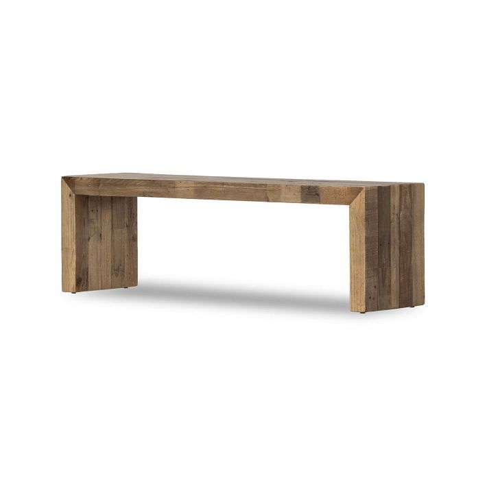 Emmerson® Reclaimed Wood Dining Bench (58"–73") | West Elm (US)
