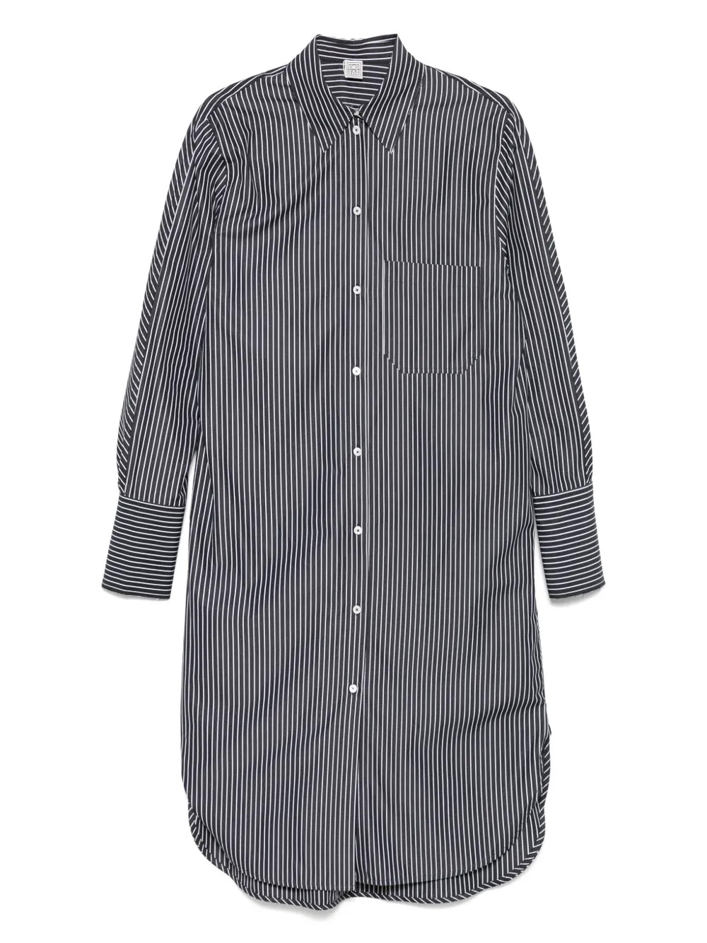 striped shirt dress | Farfetch Global