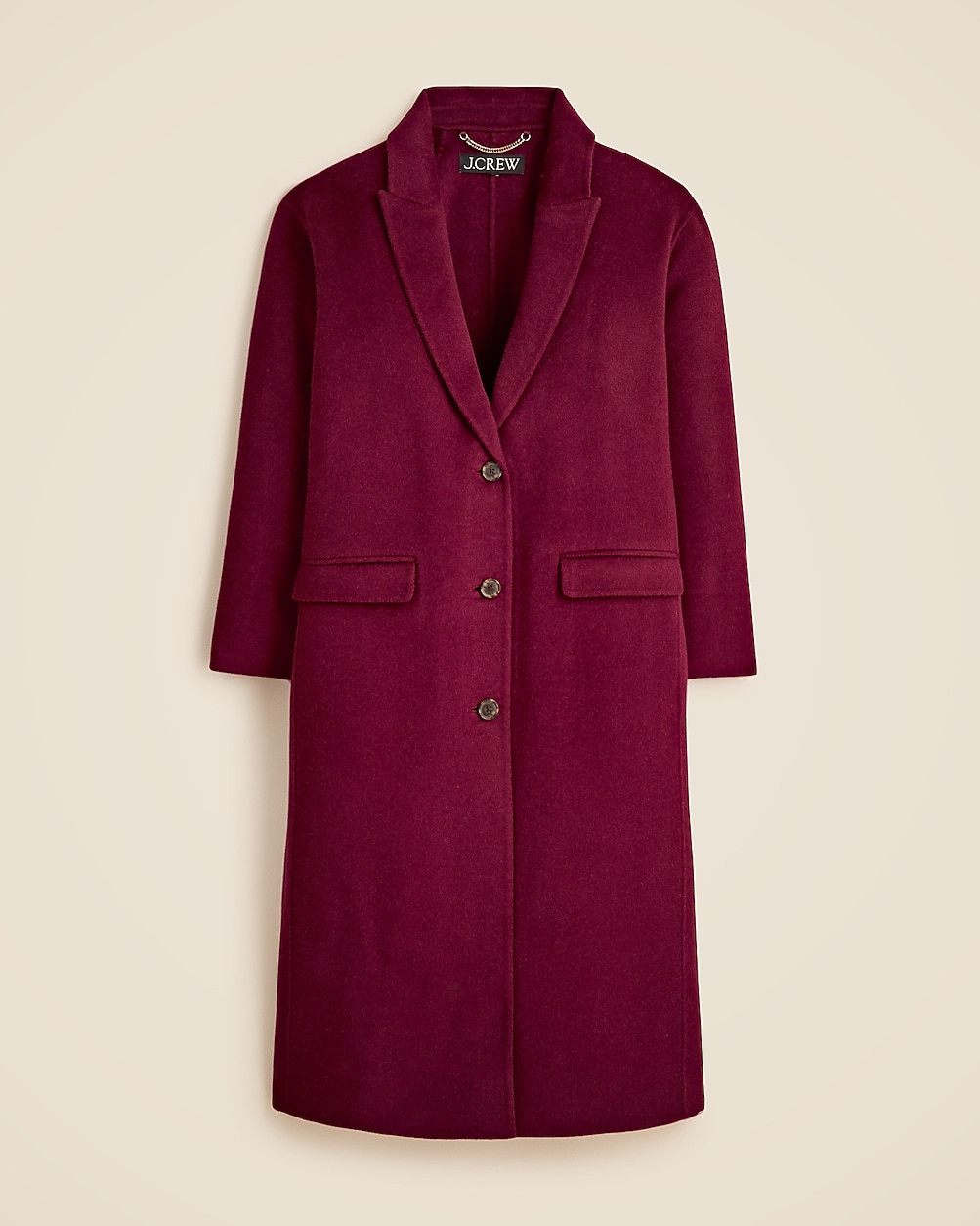 Chiara topcoat in Italian double face | J. Crew US