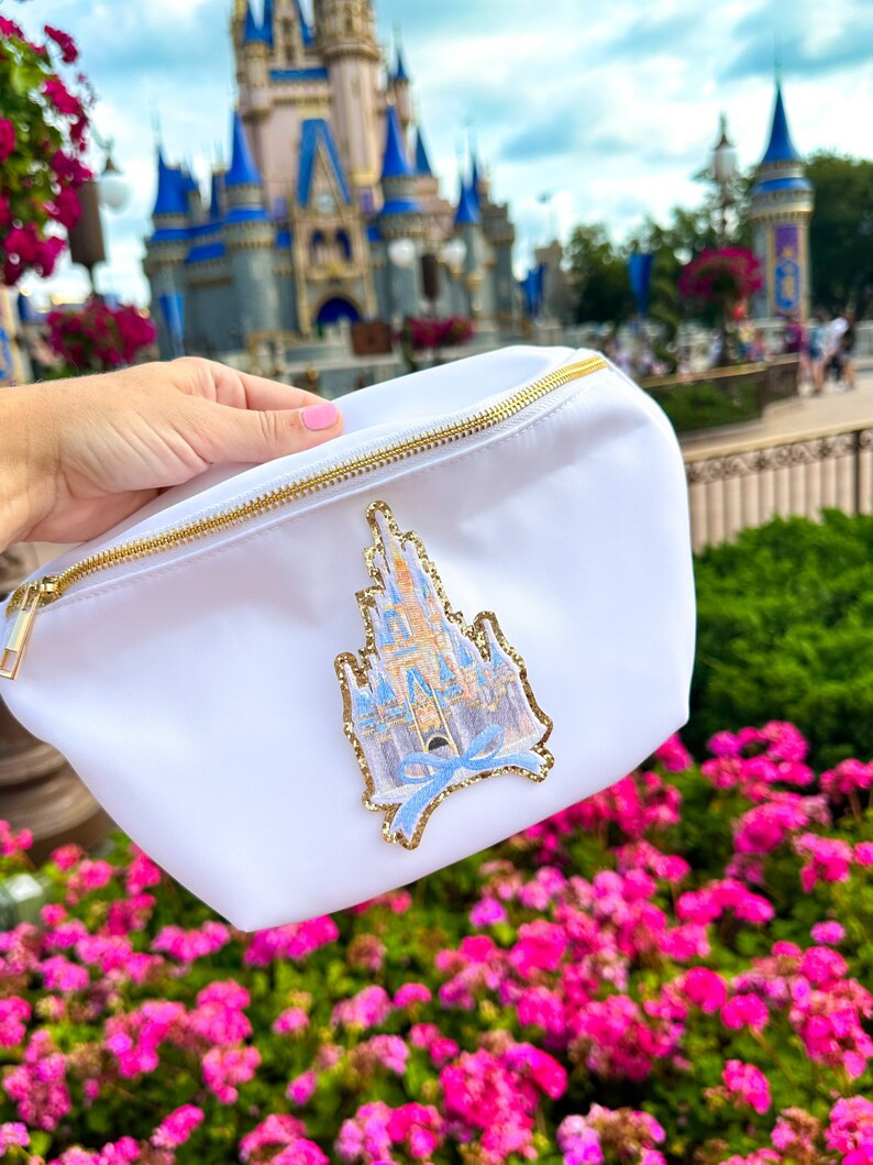 Magic Kingdom Fanny Pack- Disney Fanny Pack- Lands Fanny Pack. Disney Waist Bag. Disney Castle Fa... | Etsy (US)