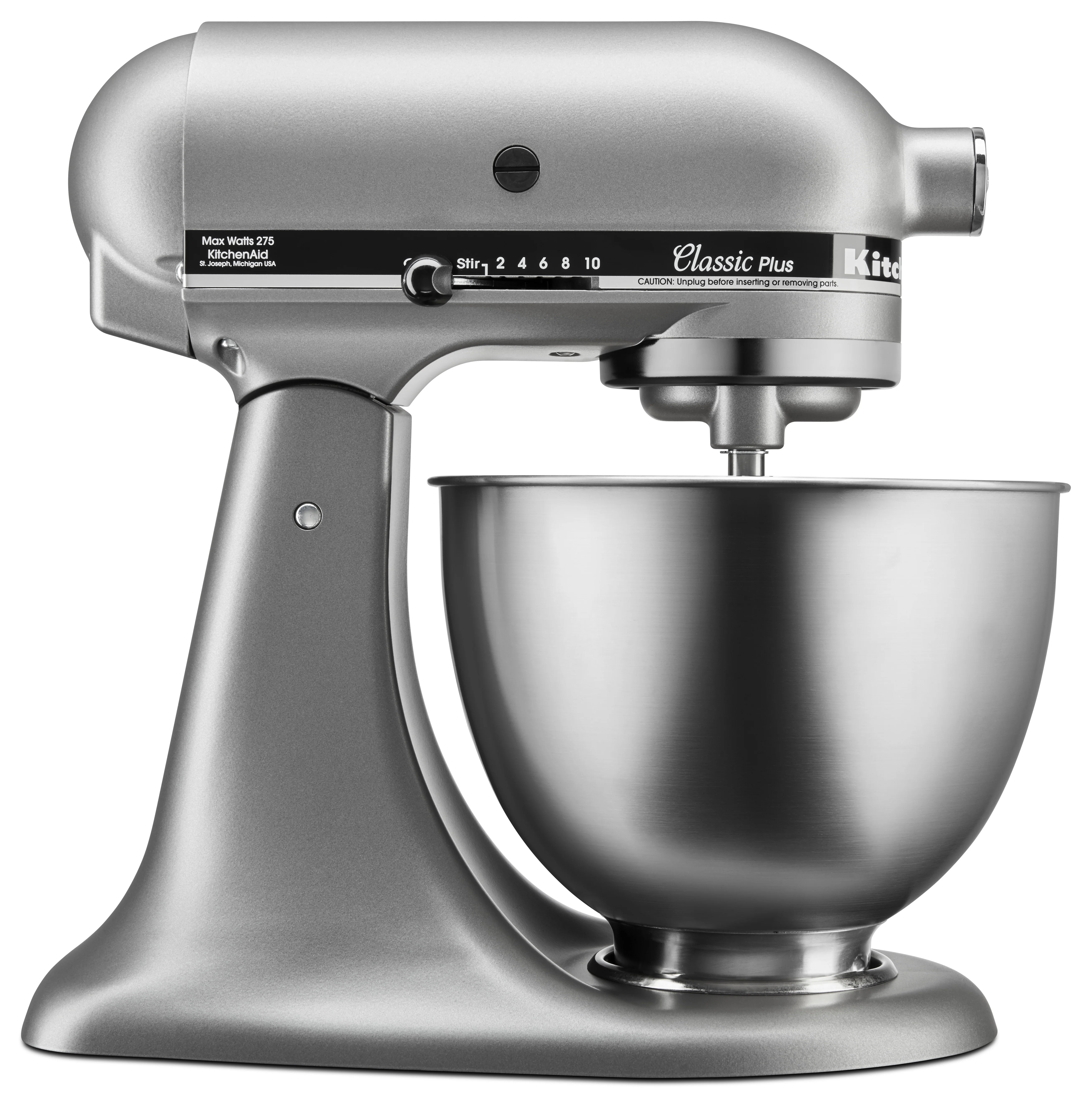 KitchenAid Classic Series 4.5 Quart Tilt-Head Stand Mixer - Silver | Walmart (US)