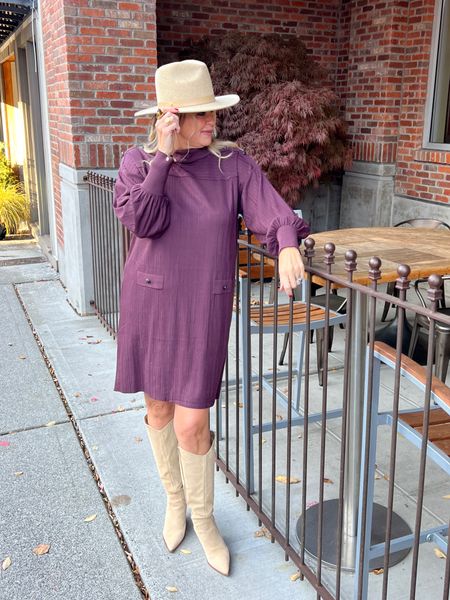 Way to style a @mingwangknits dress… can be as simple as adding a hat and boots ✔️

Beautiful with a heel but I felt like It needed just a little more… A hat and boots fixed that✔️



#LTKHoliday #LTKshoecrush #LTKstyletip