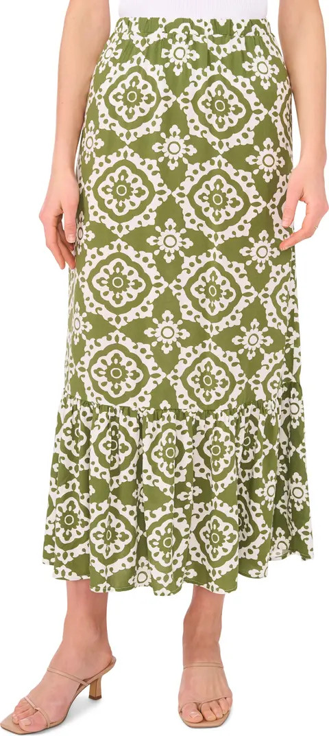 Ruffle Hem Maxi Skirt | Nordstrom Rack