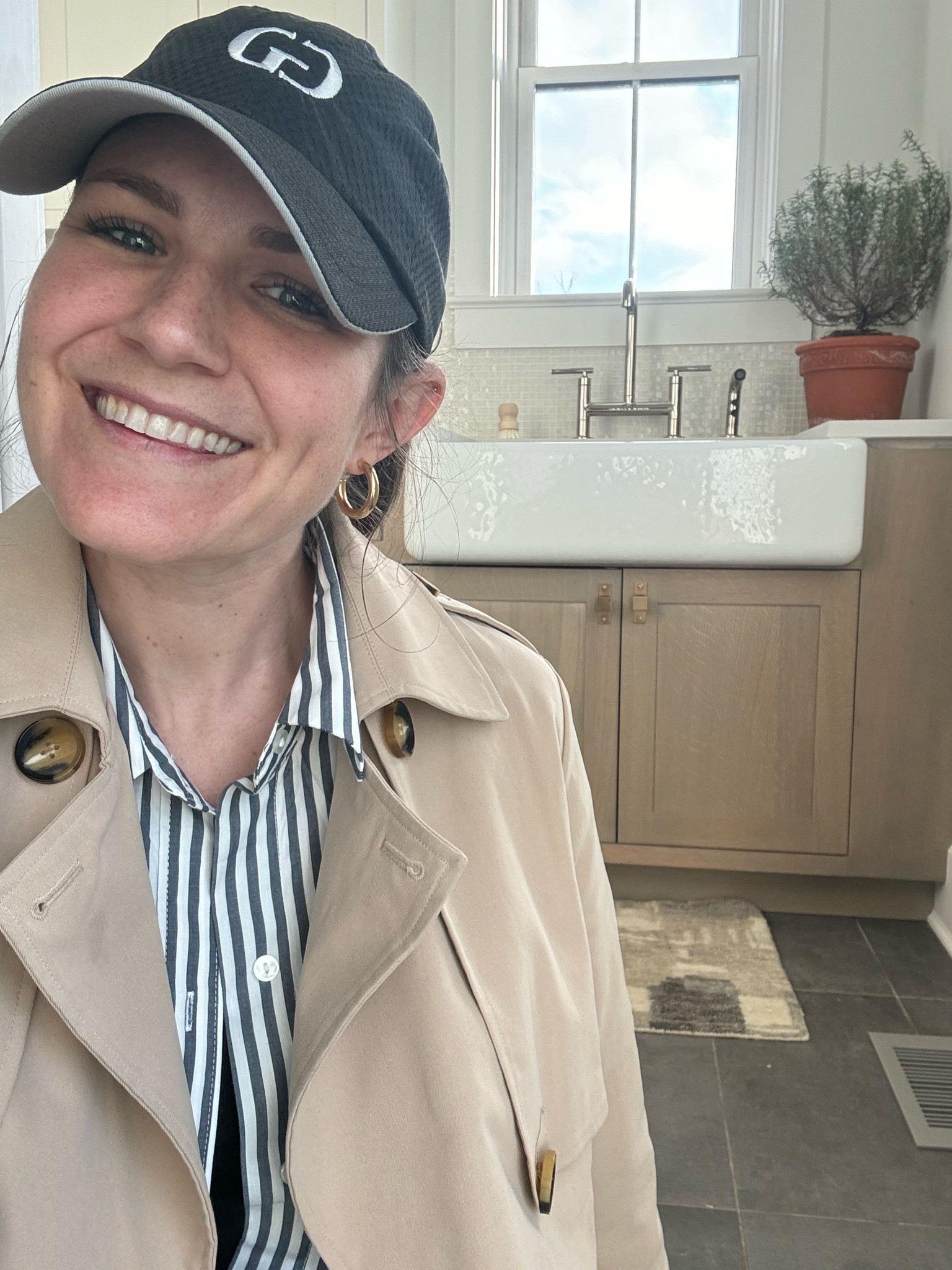 Check out the ultimate trench that looks super high-end…definitely a staple in my closet.  Also loving for this new striped shirt 😍

#LTKstyletip #LTKworkwear #LTKbeauty