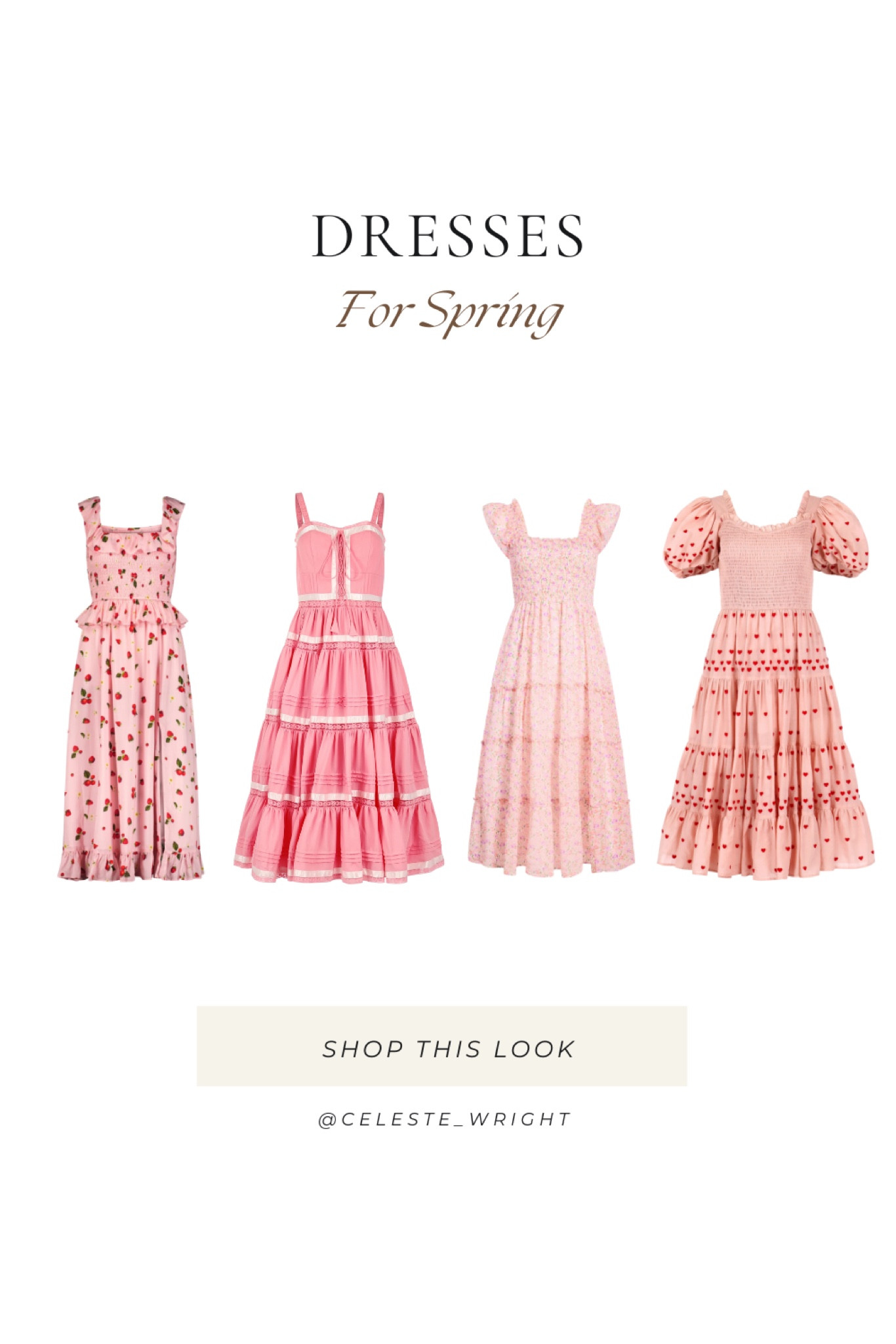 Cute on trend dresses for spring pink
Jessa Kae, hill house 

#LTKGiftGuide #LTKSeasonal #LTKMostLoved