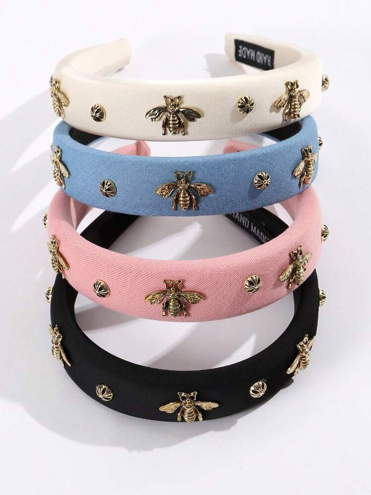 Handmade Original Vintage French Style Elegant Bee Headband For Women (Daily & Party Wear),Hairba... | SHEIN