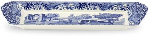 Amazon.com: Portmeirion Blue Italian Small Tray | Serving Platter for Tea Sandwiches, Desserts, a... | Amazon (US)