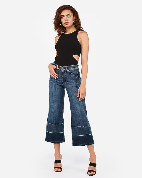 cut-out side thong bodysuit | Express