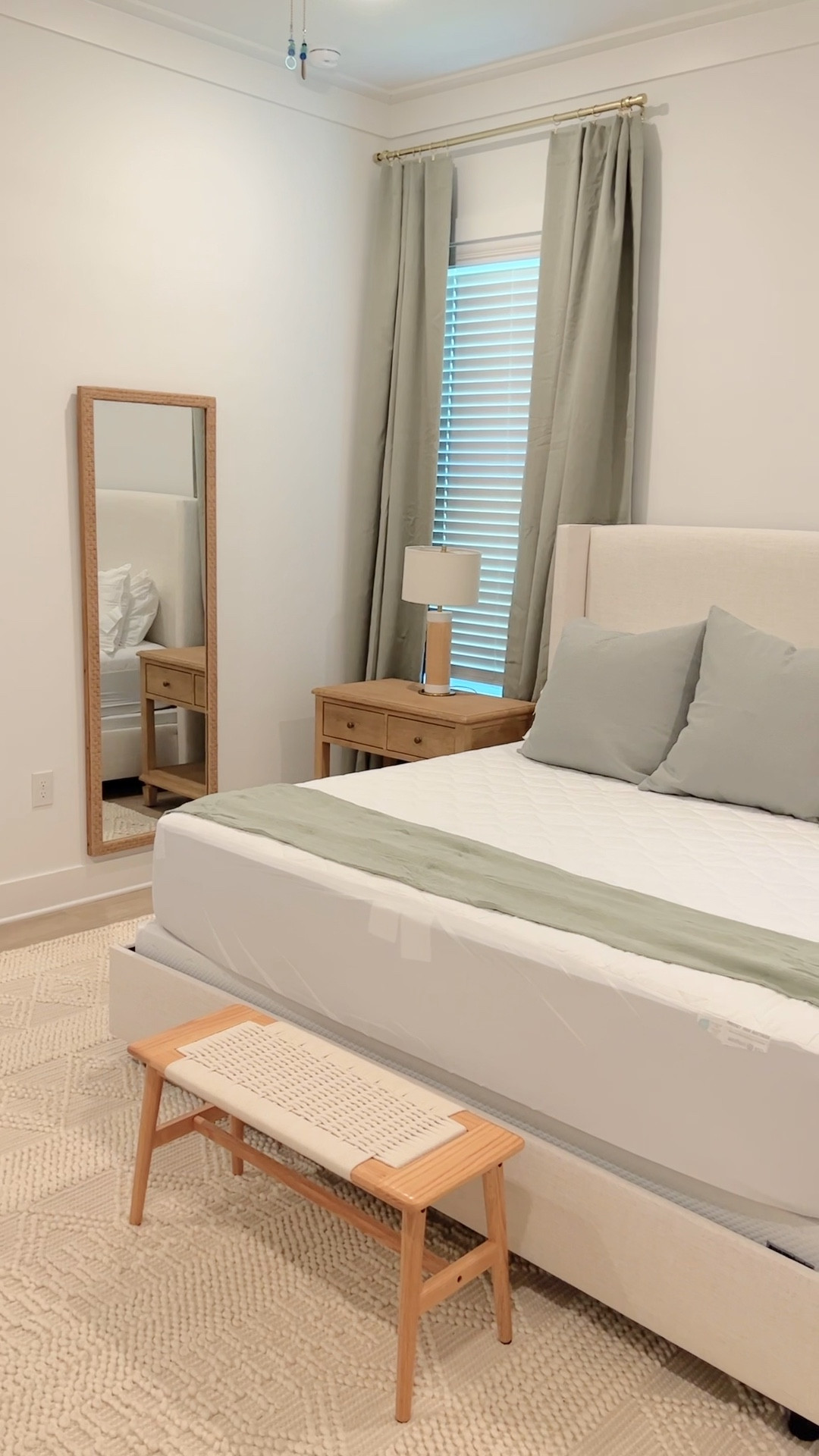 Bedroom inspo! We are wrapping up this bedroom for a rental property.  

#LTKunder50 #LTKhome #LTKsalealert