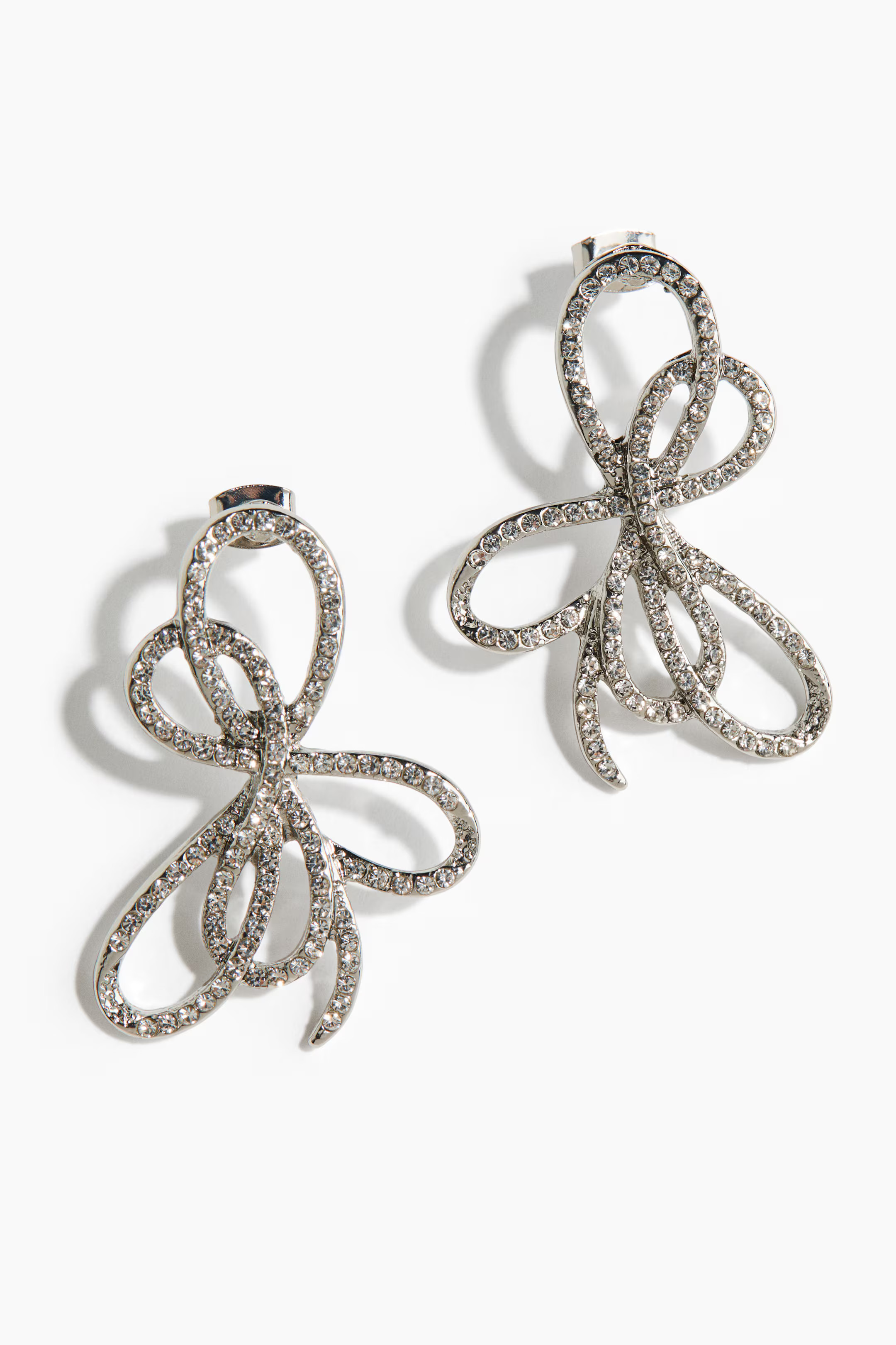 Bow-shaped stud earrings | H&M (US + CA)