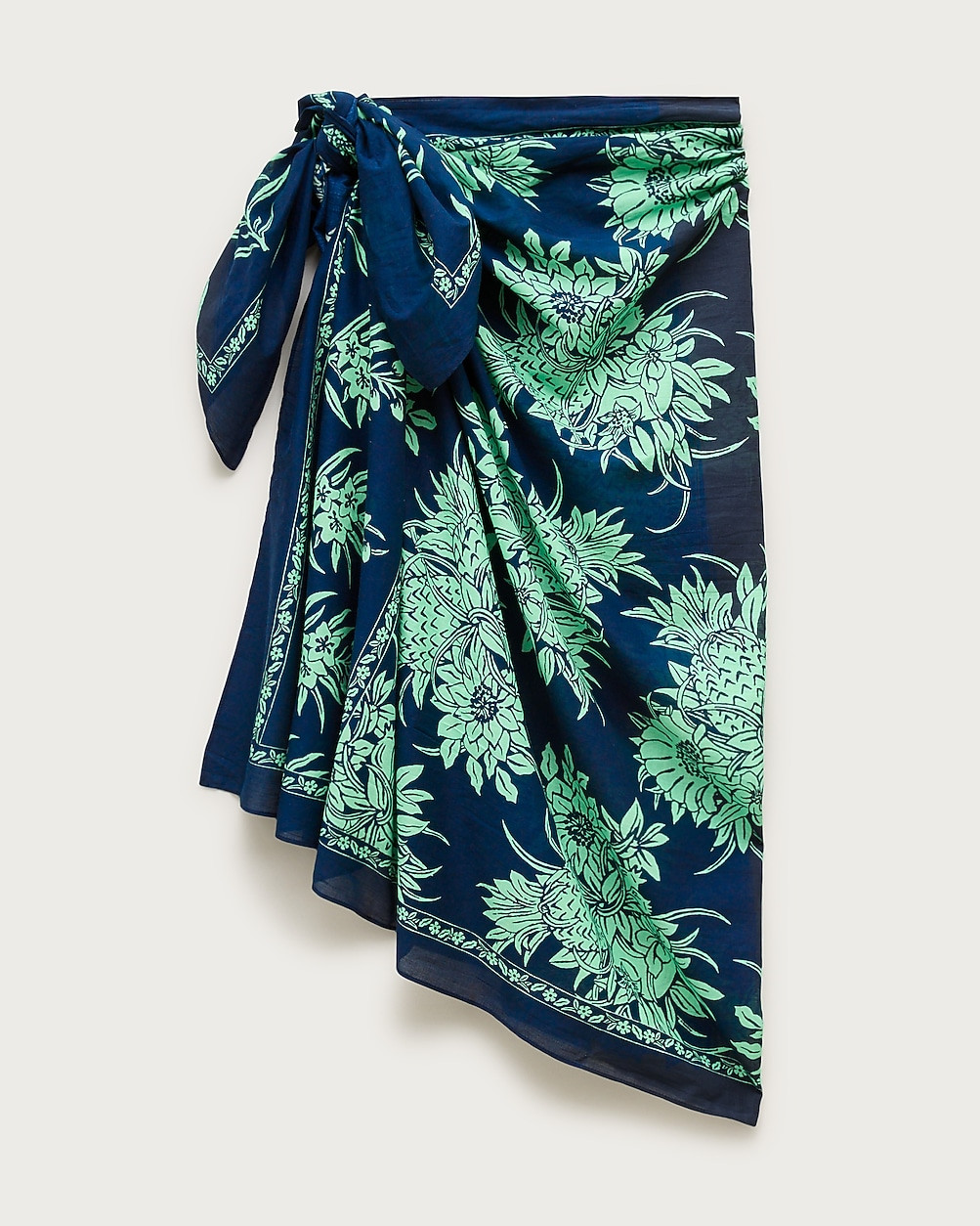 Cotton sarong in prints | J. Crew US