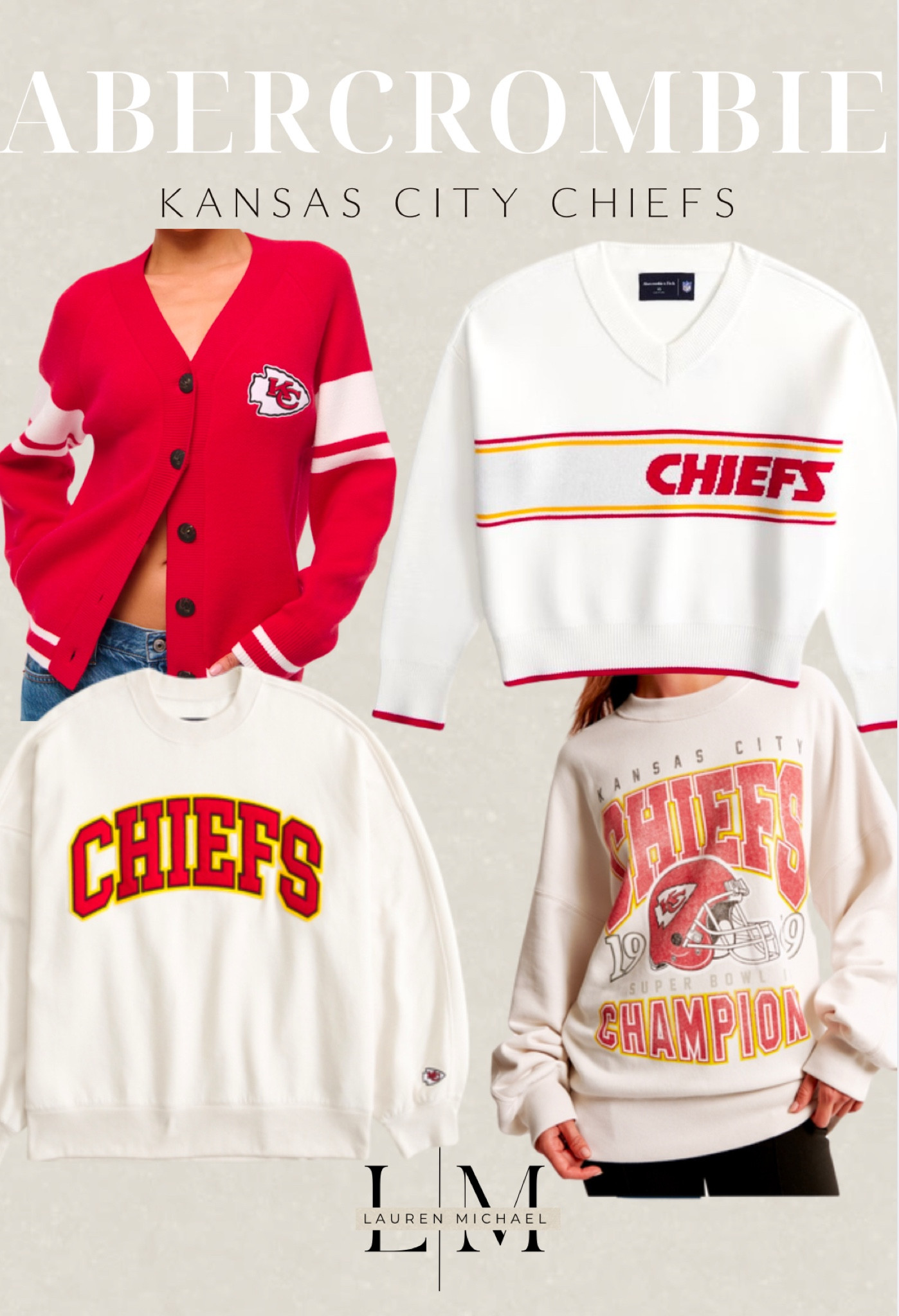 ABERCROMBIE SALE ON KANSAS CITY CHIEFS NFL APPAREL  💌🏈🎀♥️ 

kansas city crewneck, taylor swift, abercrombie sale, nfl apparel, football sunday, game day attire

#LTKSaleAlert #LTKStyleTip #LTKSeasonal