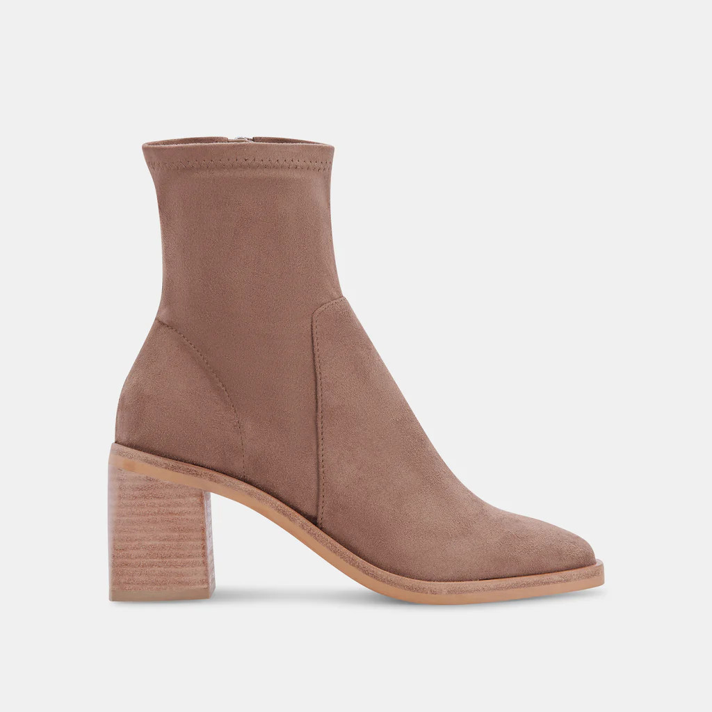 INDIGA BOOTIES TRUFFLE STELLA SUEDE | DolceVita.com