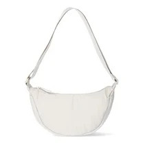 No Boundaries Crossbody Hobo Bag, Cream, Women's | Walmart (US)