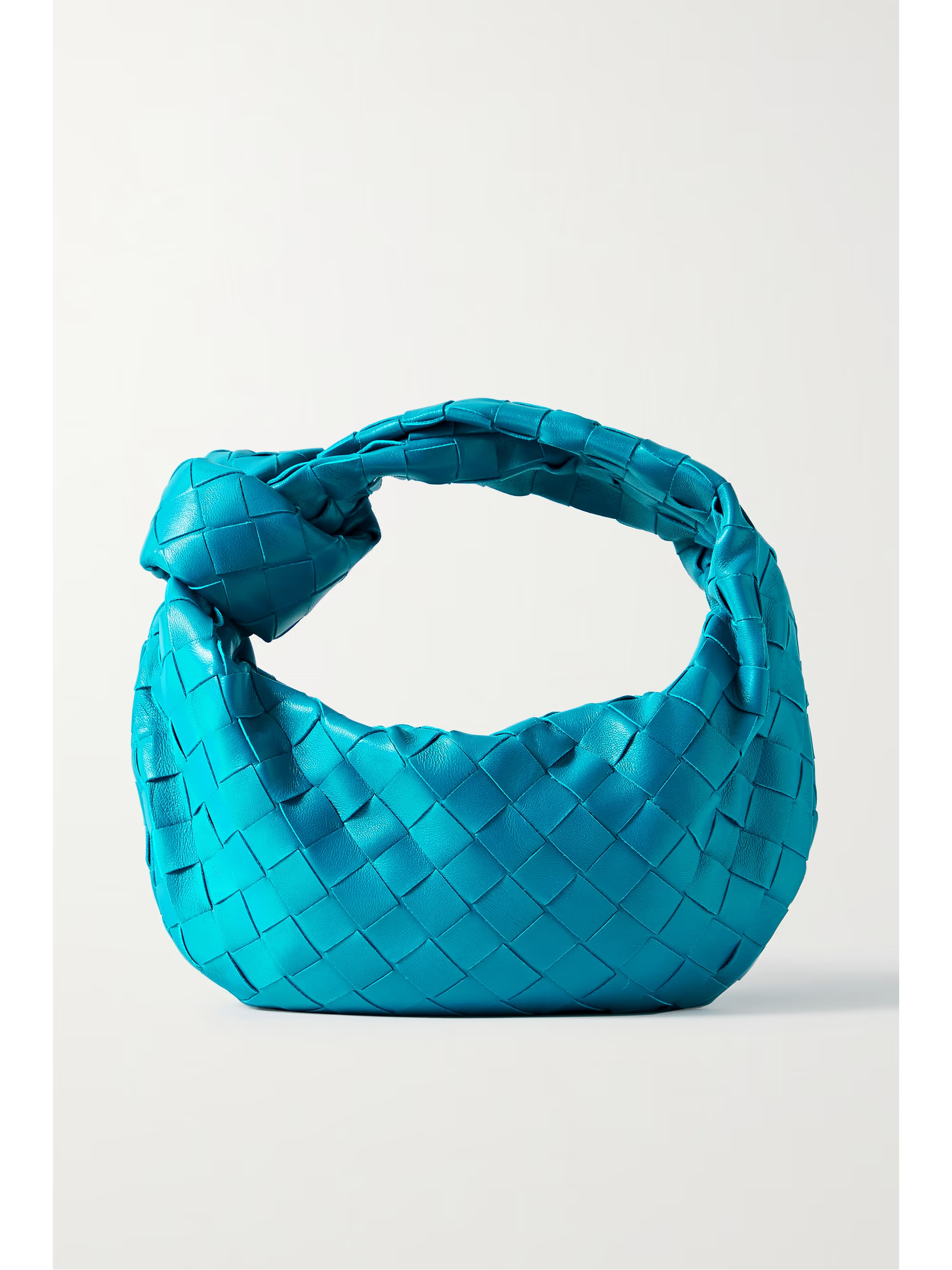 Jodie mini knotted intrecciato leather tote | NET-A-PORTER (US)