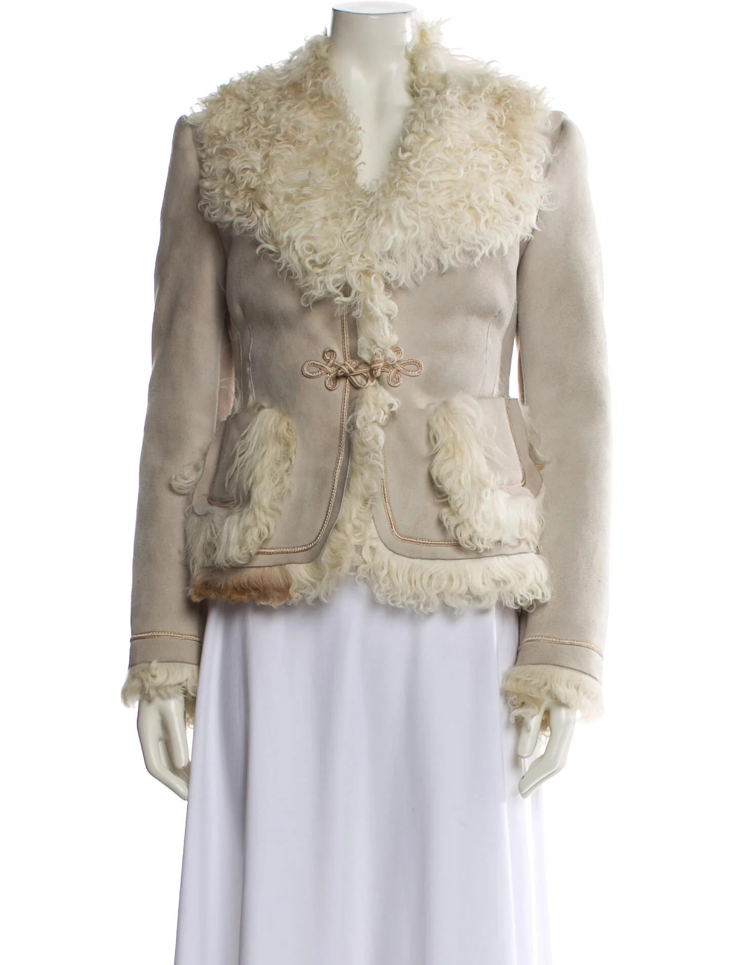 Vintage - Unbranded Vintage Faux Fur Coat - Neutrals Coats, Clothing - WVNTG62950 | The RealReal | The RealReal