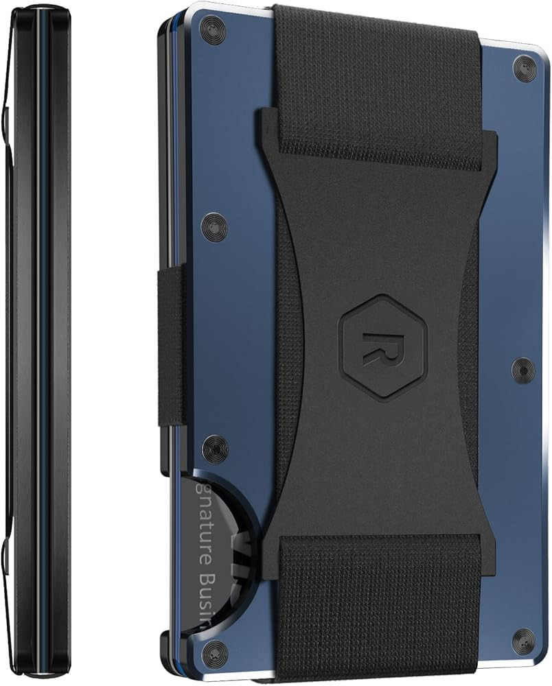 Ridge Wallets for Men - Slim Minimalist Wallet For Men, Front Pocket Wallets for Men, RFID Wallet... | Amazon (US)