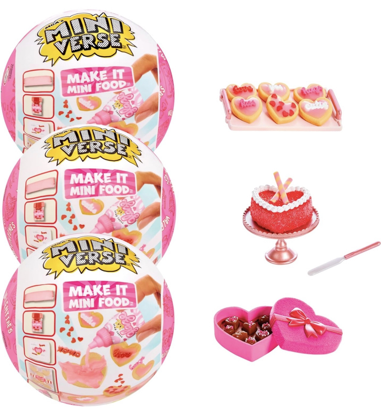 New 3 pack Valentine’s Day Miniverse Make it Mini Food bundle available now on Amazon!  (Only these 3 will come in bundle so no surprises)


Toys. Kids. Diy. Resin. Hearts. Love. Valentines. Amazon finds. 

#LTKSeasonal #LTKkids #LTKfamily